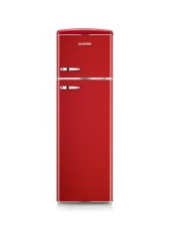 RKG8983 RKG8983 Severin Retro koel-/vriescombinatie rood 246l
