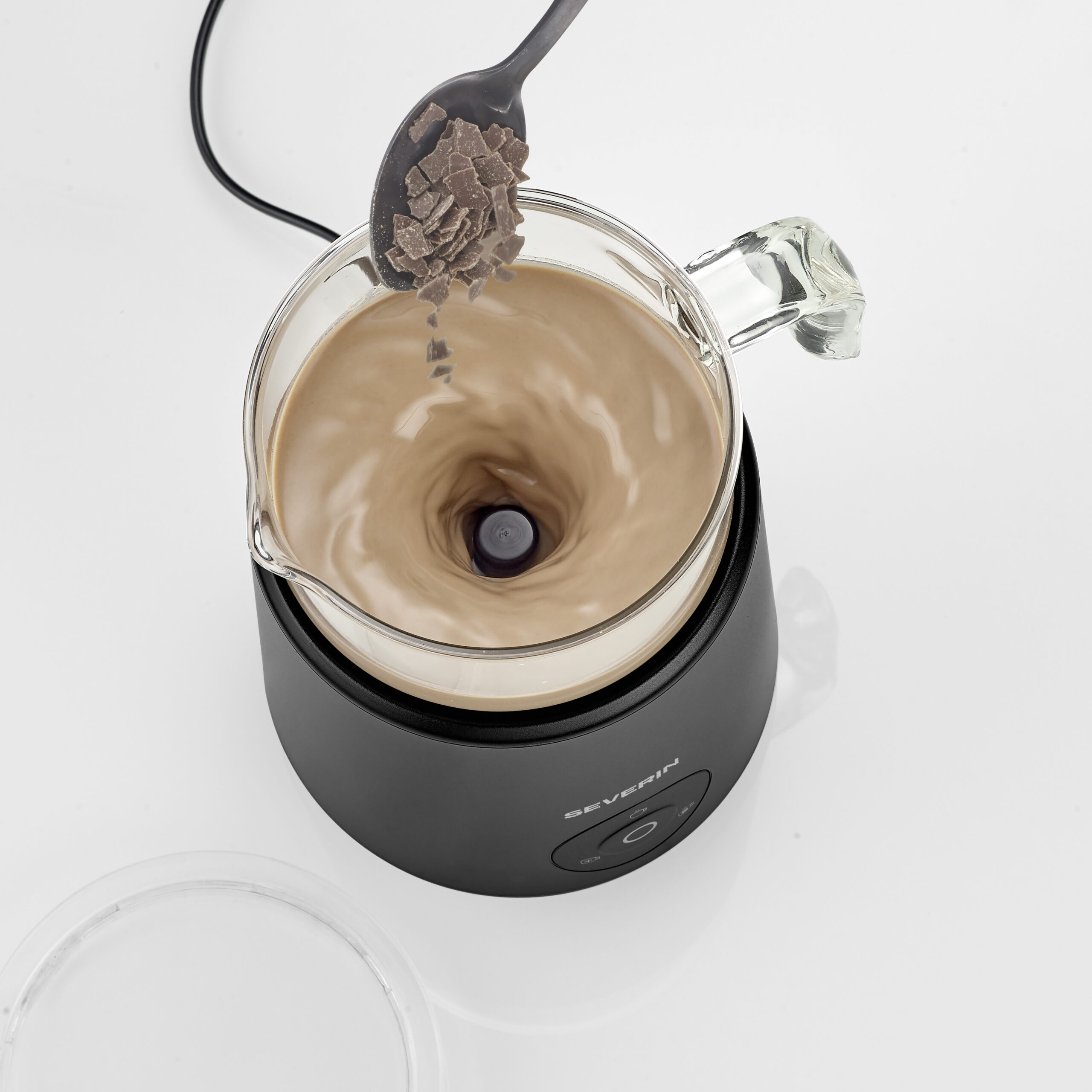 SEVERIN - Inductiemelkopschuimer SPUMA Lite, ca. 550 W, - art. SM3577 - Afbeelding 2