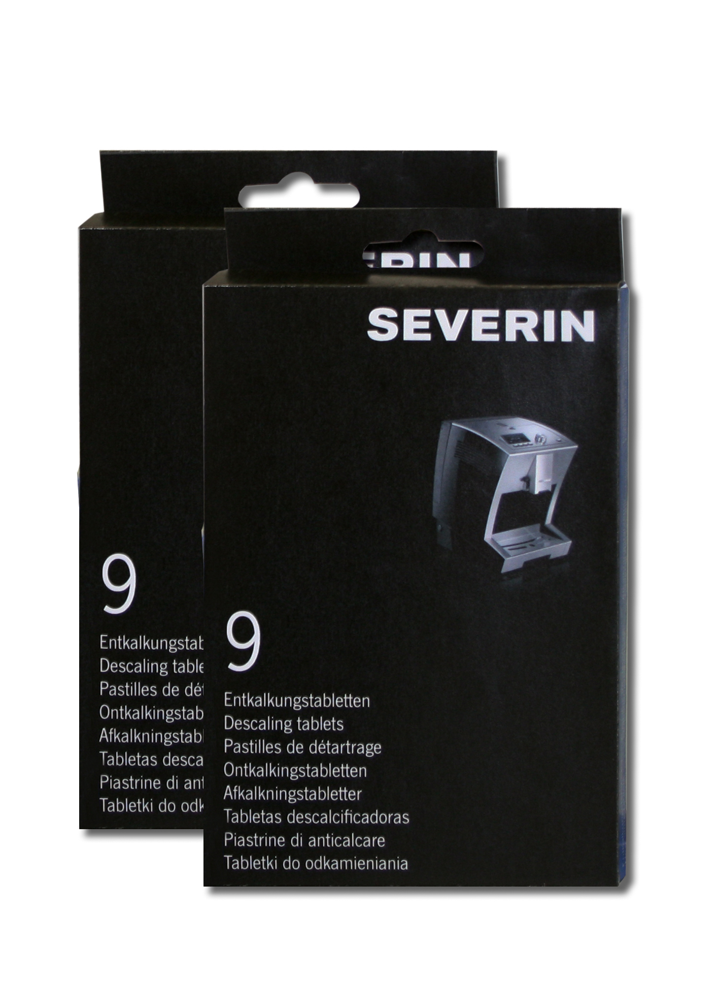 SEVERIN - Ontkalkingstabletten voor volautomatische koffiemachines, 9 stuks - art. ZB8697